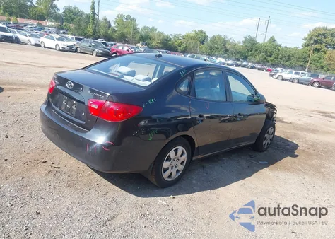 2008 Hyundai Elantra Gls/Se из США, поврежденный, VIN KMHDU46D38U501455